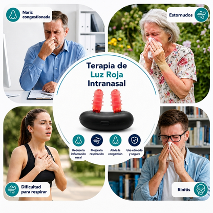 Dispositivo Nasal de Luz Roja